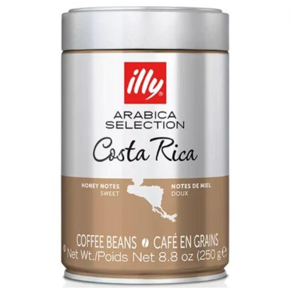 Кофе зерновой illy Monoarabica Costa Rica 250 гр., ж/б