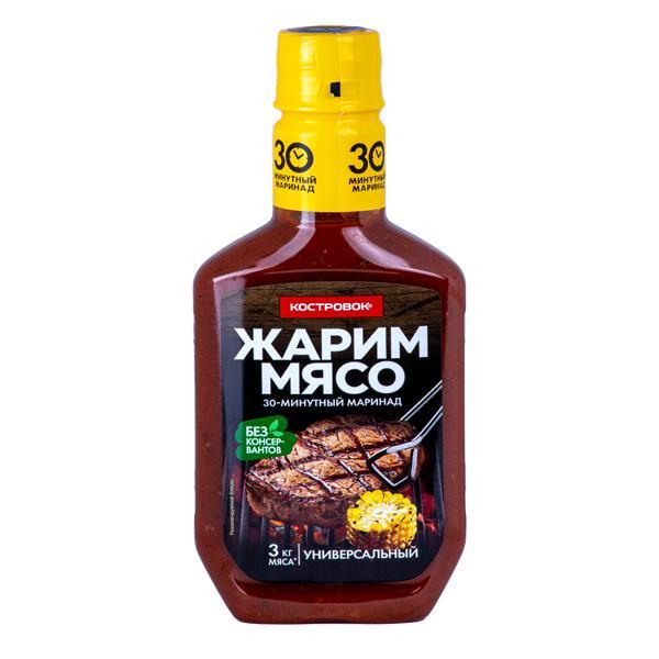 Маринад Костровок Жарим мясо универсальный 300 мл., ПЭТ