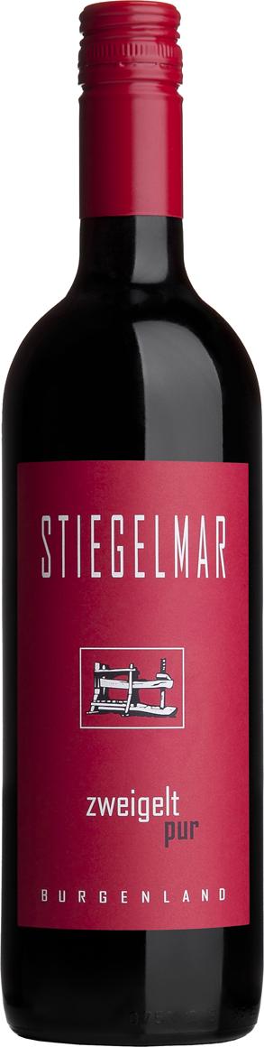 Вино красное сухое Stiegelmar Zweigelt Pur Burgenland 12 %, 2018 год, Австрия, 750 мл., стекло