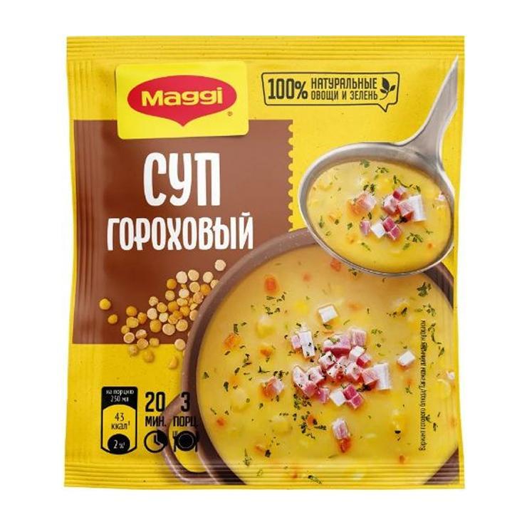 Суп быстрого приготовления Maggi гороховый 49 гр., саше