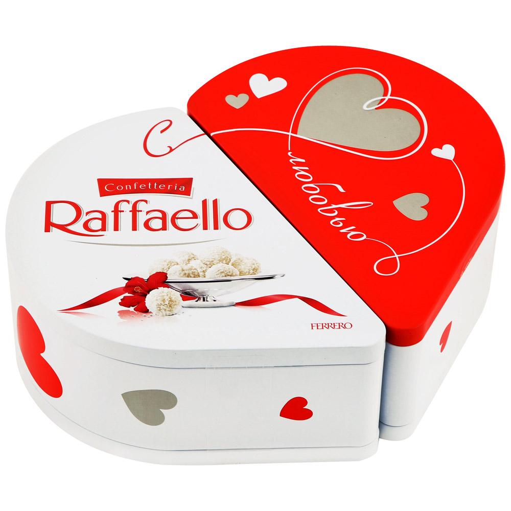 Конфеты Raffaello Сердце трансформер 300 гр., картон