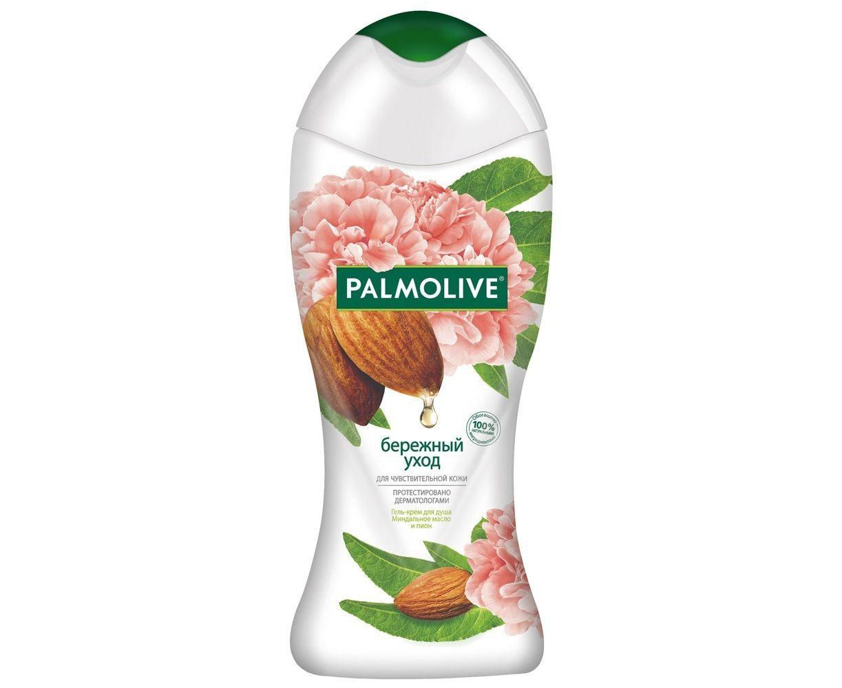 Душ-гель Palmolive Бережный уход с миндальным маслом 250 мл., ПЭТ