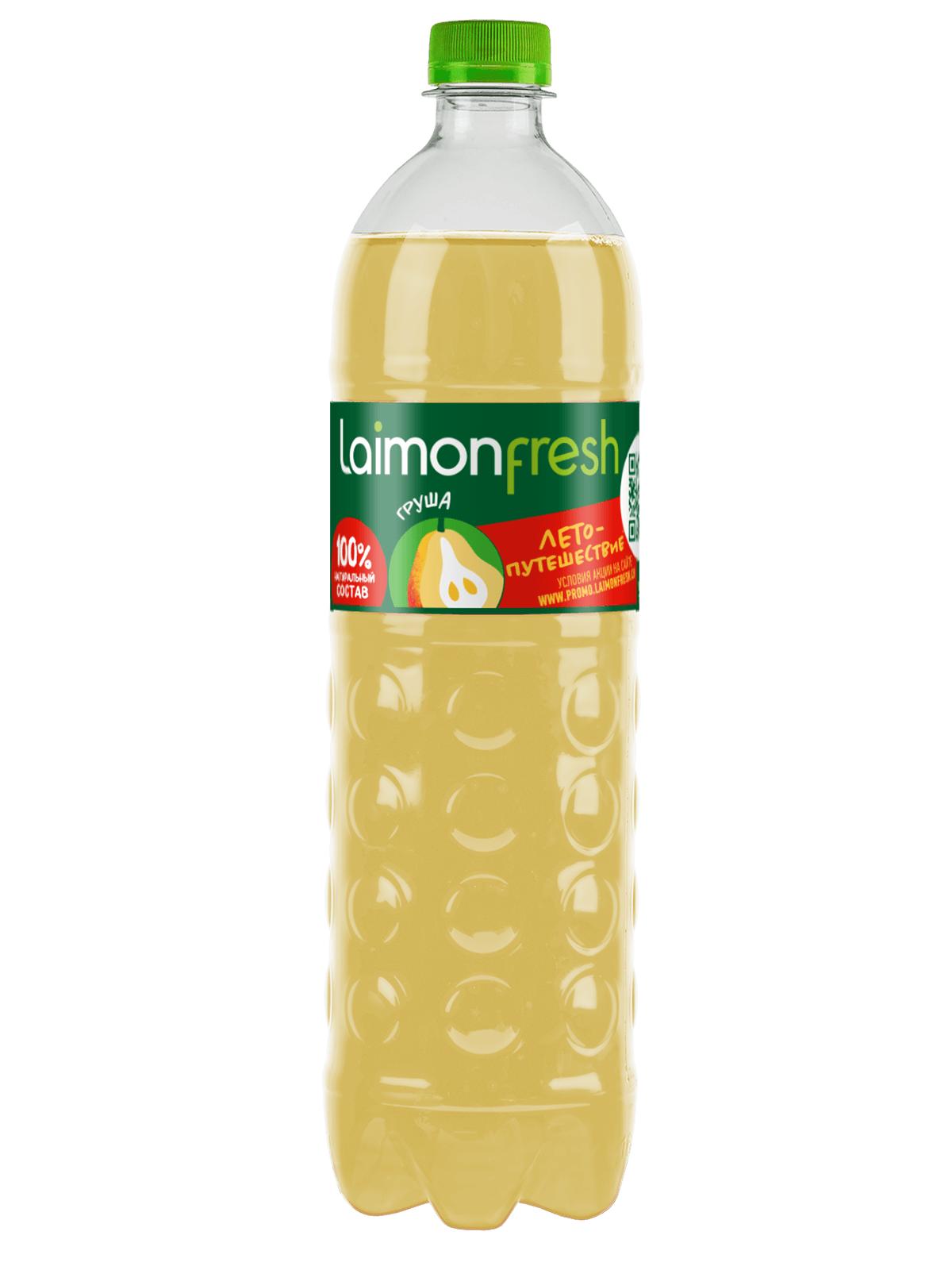 Напиток газированный Laimon fresh груша 1 л., ПЭТ