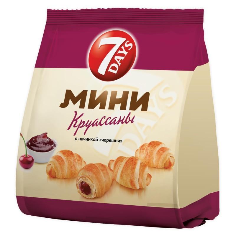 Круассаны 7 Days вишня 265 гр., флоу-пак