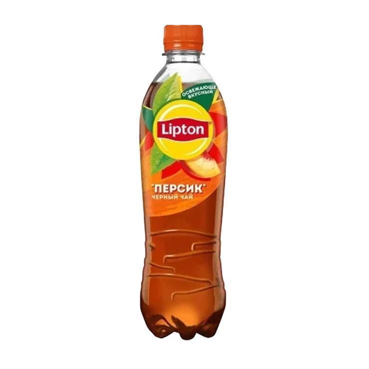 Чай холодный Lipton черный персик 500 мл., ПЭТ