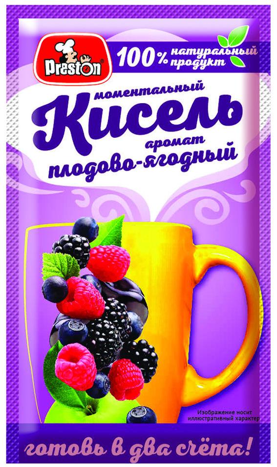 Кисель Preston моментальный смородина 30 гр., саше