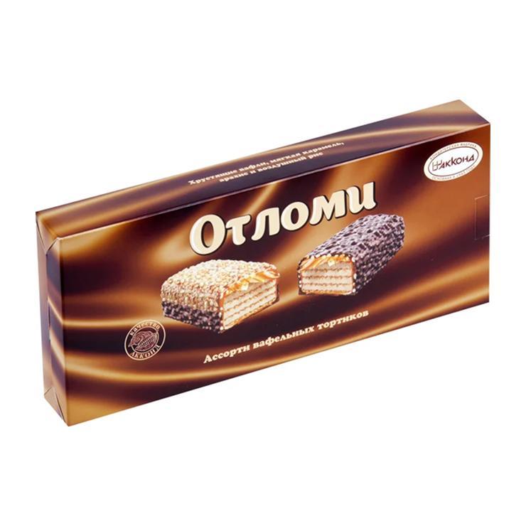 Мини-тортики Акконд Отломи вафельные 250 гр., картон