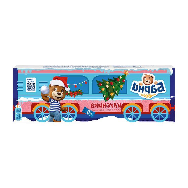 БАРНИ МЕДВЕЖОНОК пирожное бисквитное клубника 150г