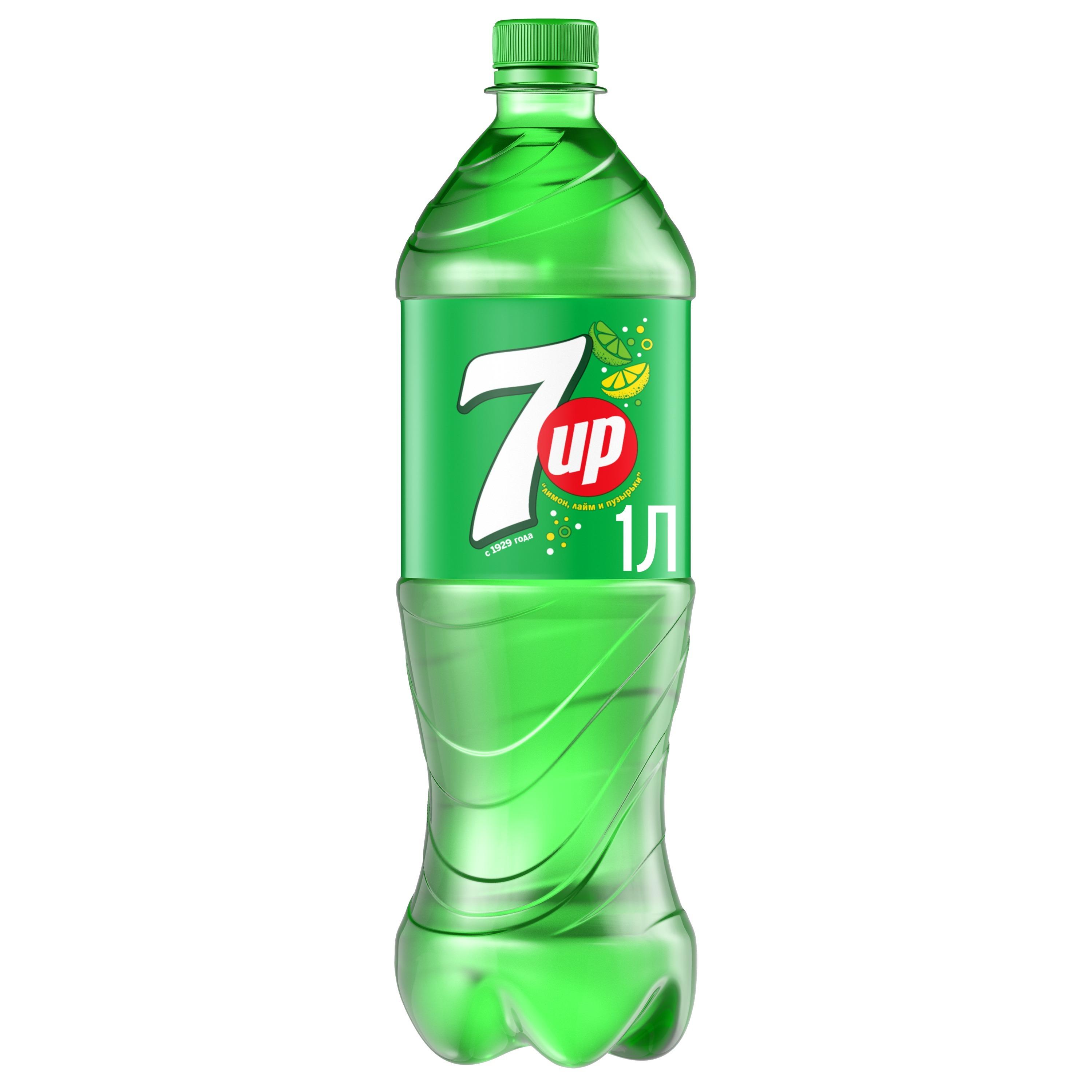 Напиток газированный 7Up 1 л., ПЭТ