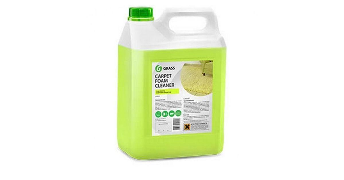 Очиститель ковровых покрытий, Carpet Foam Cleaner, Grass, 5,4 кг., канистра