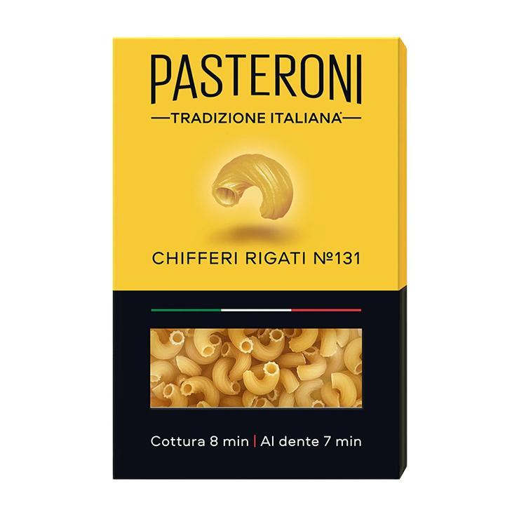 Изделия макаронные Pasteroni Chifferi Rigati № 131 400 гр., картон