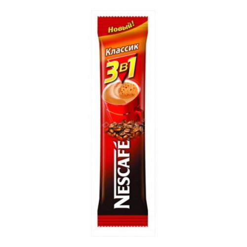 Кофе Nescafe 3 в 1  Classic классический 14,5 гр., флоу-пак