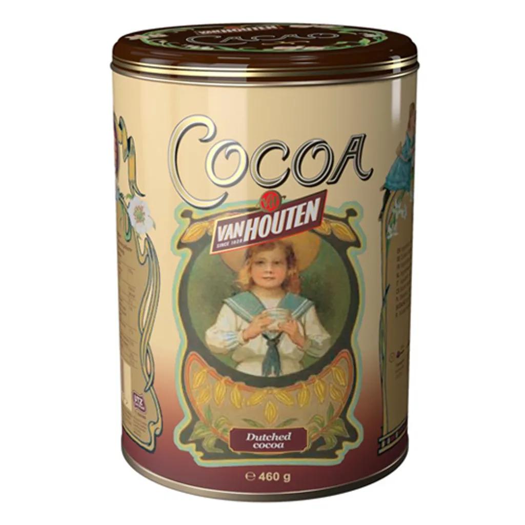 Горячий шоколад Van Houten Cacao tin large 460 гр., ж/б