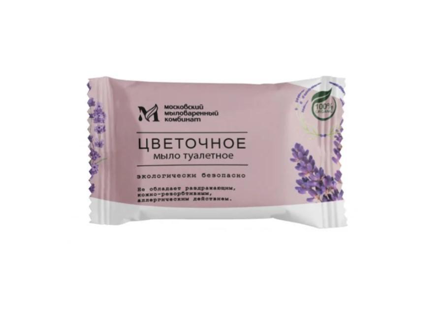 Мыло ММК цветочное 100 гр., флоу-пак