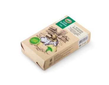 Сыр твердый с козьим молоком 45% Село Зеленое, 160 гр., картонная коробка