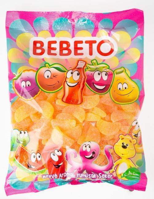 Мармелад жев. Bebeto Orange Slice Турция, 1 кг., флоу-пак