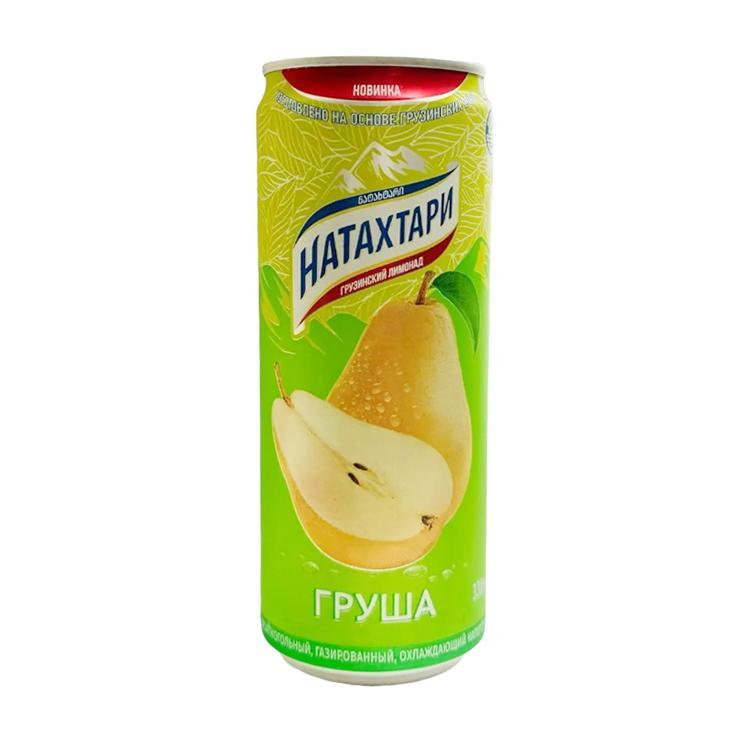 Напиток газированный Натахтари груша 330 мл., ж/б